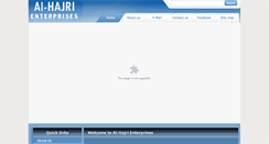 Desktop Screenshot of al-hajrient.com